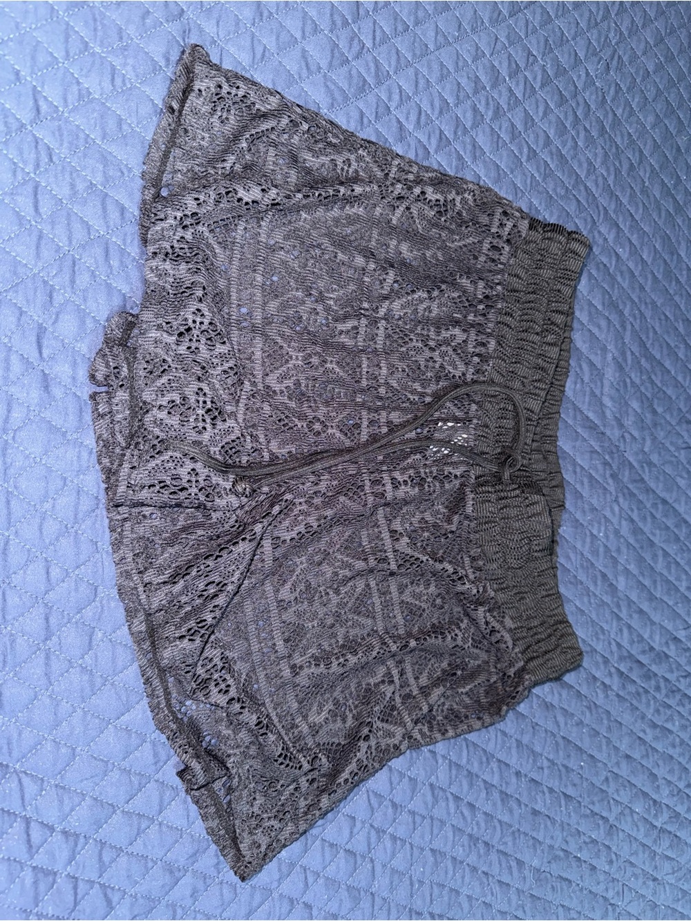 Time and Tru Black Lace Overlay Women’s Shorts